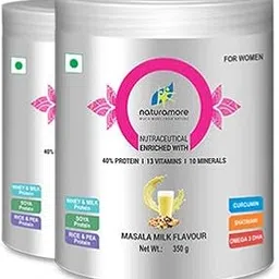 PEP SOLUTION Naturamore for Women - Masala Milk (40% Protein) 400 grams PACK OF 1PC-image-34