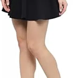 Women Solid Frill Skirt | Skirts for Women | Skirt for Women | Mini Skirt for Women | Skirt Top Western Women | Round Mini Skirt Black-image-12