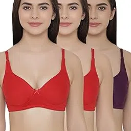 clovia Women's Cotton Non-Padded Wire Free Full Coverage Bra-picture-33