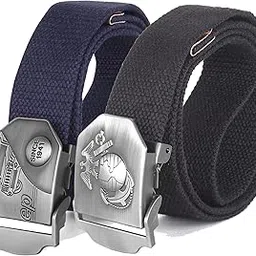 zoro Cotton Woven Fabric Belt for Men | CB44 | Pack of 2-picture-47