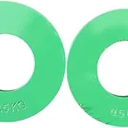 2Pcs Gym Micro Plates Add-on Change Weight Plate for Micro Loading Beginners 0.5kg Green| Sports Equipment | Outdoor Sports Gear | Exercise Gear-image-67