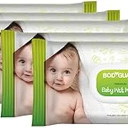 Bodyguard Aloe Vera Based Natural Wet Wipes For Babies With Goodness Of Vitamin E | Moisturizing Baby Wet Wipes For Baby's Skin | Antibacterial Baby Wipes Combo | 360 Wipes | Combo of 5 x 72 Pieces-picture-21
