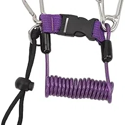 Keenso Diving Camera Feather Rope Stainless Steel Anti Wicking Hook for Underwater Photography, Flashlights, Climbing-image-33