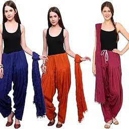 pistaa's Cotton Patialas & Pyjamas Separates-picture-47