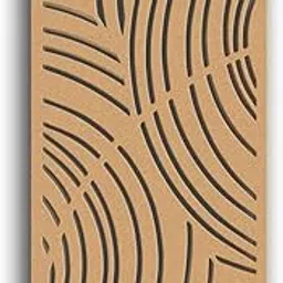 MDF Jali Partition Panel – Abstract Carved Design for Home Decor, Room Divider & Wall Accents #113-07 - MDF 12mm Thick, Customize on staynish.com-picture-41