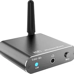Bluetooth 5.2 Wireless Audio Transmitter Receiver Adapter for Home Stereo, Speakers and Headphones, Support Aux, Coxial and Optical Outputs-picture-21