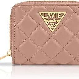 Women's Quilt Derby Flap Zip Around Wallet | Gift for Women-image-92