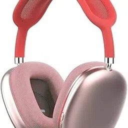 P9 Headphone l Unisex l Wireless Bluetooth Over-Ear Headphones | 40mm Driver| Passive Noise Isolation | Multiple Colors Available| Compatible with Smartphones (RED)-picture-29