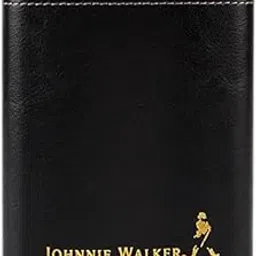 Stainless Steel and Stitched Black Leather Hip Flask 8 Oz (230 Ml), Gloden Word Printed - Alcoholic Beverage Holder-picture-32