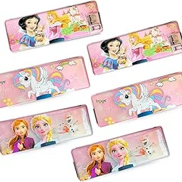 Returngifts - Pack of 6 Pencil Boxes (Girls Pack of 6) for Birthday Return Gifts for Girls. Best Bulk Birthday Return Gift for Kids Party. Age 3 4 5 6 7 8 9 10 Year Old-image-83