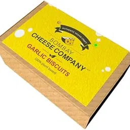 BOMBAY CHEESE COMPANY Garlic Biscuits (Pack of 1)-image-2