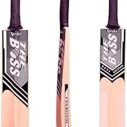 Xtroke The Boss Edition Popular Willow Cricket Bat Lightweight Durable Profile & Premium Grip Perfect for Tennis & Soft Ball Cricket (Bat with Tennis Ball, Size 05)-picture-30
