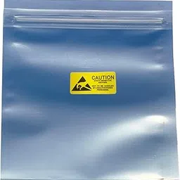 Daarcin 30pcs Large Anti Static Bags,Resealable ESD Bags 8.26x9.45in/21x24cm with Labels for Hard Drive SSD HDD and Electronic Device-image-5
