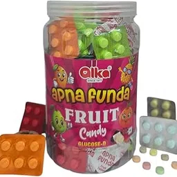 ALKA Aam funda Fruit flavour tablet 100 strips easy to carry pocket frindly pack real fruit tablet-picture-71