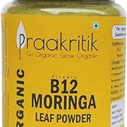 Praakrithik Organic 100% Moringa Leaf 100 Gram PowderLeaf powder, Good for Immunity, Digestion, skincare and Haircare,100% Natural and Preservative-free-image-20