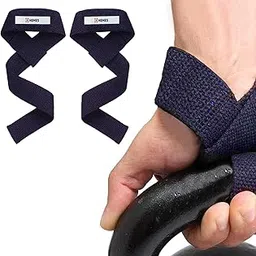 Weight Lifting Wrist Straps, Wrist Support, Wrist wrap with Foam Padding (Dark Blue)-picture-12