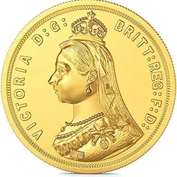 joyalukkas 22k (916) Yellow Gold Coin with Queen Victoria Design (8)-picture-25