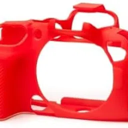 IJJA EOS R10 Camera Silicone Protective Rubber Body Soft case Cover Compatible for EOS Canon R10 Camera (Red)-picture-31