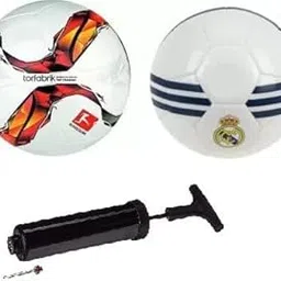 WIKIGO Set of Bundesliga & Madrid Football with Air Pump-image-85