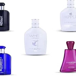 St Louis Perfume BApple| Blueberry |Pink Berry| Blackberry| White London Perfume 30ml For Men & Women (Combo of 5)-picture-19