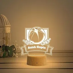 Gift Me Bazar Personalized Basketball Led Desk Table Lamp with Warm White Light & USB Powered | Gift for Basketball Lovers | Birthday Gift for Basketball Player | Gaming Room Decor Light-image-50