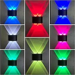 LED Up Down 2+2 Indoor Outdoor Waterproof Elevation Light 4w (AUTO Changing Colour)-picture-24