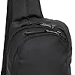 invincible Cross Body Sling Bag, 5 Compartments, 4.5 Litres, Black-picture-36