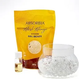 Absorbia Gel Air Freshener 200gms with Refills(8ml essential oil) | Room & Car | Floral Scent | Musk Mirage | Priority in Room Fresheners-picture-10