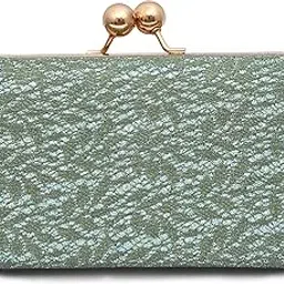 for the beautiful you Green Florda Women's Clutch (511)-picture-40