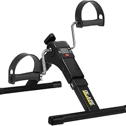 De Jure Fitness Mini Cycle Pedal Exerciser with Adjustable Resistance & LCD Display | Compact Folding Design | Silent & Smooth Pedaling | Arm & Leg Exercise Bike for Seniors, Adults & Physiotherapy-image-85