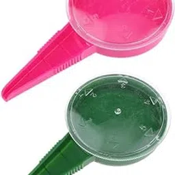 HEAVENGLOW Dial Seed Sower Planter Gardening Hand Held Flower Plant Seeder Pink Green-image-78