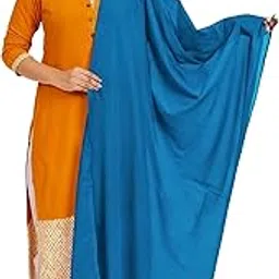 happy bunny Pure Cotton Dupatta for Women, 2.5 Meter Soft, Breathable, Lightweight Plain Chunni/Scarf/Stole/Shawl, Solid Colors for Everyday Wear-picture-29