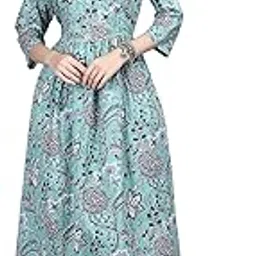 improvus Cotton A-Line Flaired Maternity Feeding Kurti for Women with Zippers | Maternity Dress for Pre and Post Pregnancy & Nursing for Mom-picture-27