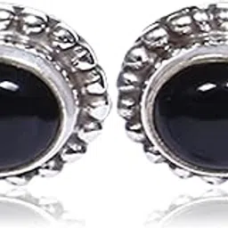 silver tree 925 sterling Silvertree925 Red Ruby Gemstone Stud Earrings in PURE Sterling Silver for Ladies & Women Gifts for women (ST1238)-picture-26
