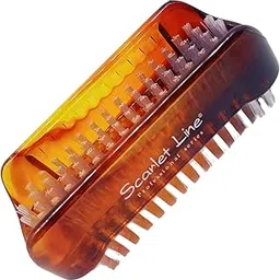 Scarlet Line Nails Cleaner Brush, Remove Exfoliation Dirt Dust Comfortable Grip Portable Light Weight Fingernail for Home Use for Nail Salon-image-42