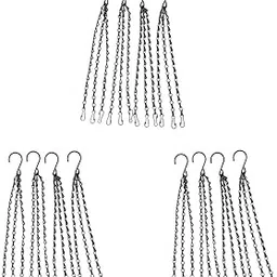 LICHTS® 12pcs Hanging Chains Flower Pot Basket Bird Feeders Garden Plant Hangers|Home & Garden | Yard, Garden & Outdoor Living | Gardening Supplies | Plant Care, Soil & Accessories-image-7