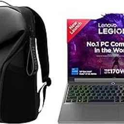 Lenovo Legion 5 Windows, Intel Core i7-14650Hx 16" (40.64Cm) WQXGA IPS 350Nits 165Hz Gaming Laptop (16GB/1Tb SSD/Win/Mso/Nvidia RTX 4070 8GB/Grey/2.3Kg), 83DG009DIN +GB700 Backpack-picture-50