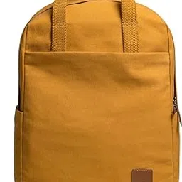 dailyobjects Field Daypack Casual backpack fits upto 14" inch laptop with Luggage Sleeve| Unisex Travel Backpack | Made of Durable Canvas Material | Zippered Compartments with Pockets-picture-50