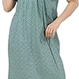 soulemo Women's Pure Cotton Floor Length Nighty 1690-picture-39