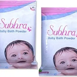 Aswini Subhra Herbal Baby Bath Powder - Gentle Skin Soother & Rash Protector (200g)-picture-51