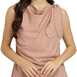 fablestreet Cowl Tie-up Top - Beige-picture-49