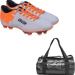 charged Sports Bag Adena Black With Gowin Football Shoe Crush Silver Orange Size-6-picture-26