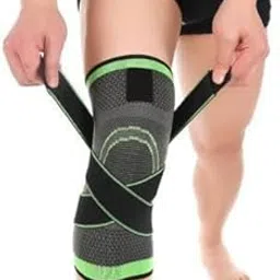 SHRI SHYAM SURGICAL POINT Compression Knee Sleeve Knee Brace for Men & Women Knee Support for Running, Crossfit, Basketball, Pain Relief, Meniscus Tear Arthritis ACL MCL Faster Recovery Adjustable Strap Single Wrap( Pack OF 1)-picture-68