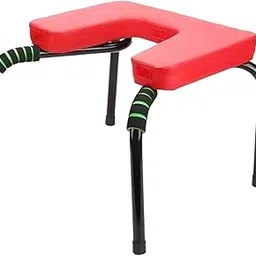 BNF® Yoga Headstand Bench Steel Frame Strong Upside Down Chair Headstand Trainer Red with Mat-Sporting Goods-Fitness, Running & Yoga-Yoga & Pilates-Yoga Props-1 Yoga Headstand Bench-image-61