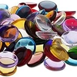 LOOM TREE 3x100g Assorted Round Vitreous Glass Mosaic Tiles for Arts DIY Crafts | Glass & Mosaic Tiles-image-31