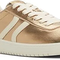 aldo CHICSNEAKER Women's Gold Sneakers-picture-53