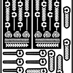 Small Leaf and Rose Mehndi Stencil Sticker with Hand Bracelet Design for New Look-picture-55