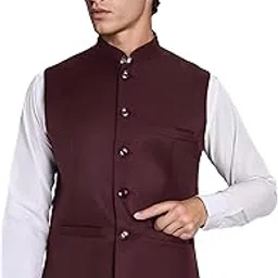 rocksy Modi Koti for Men, Cotton Waistcoat for All Occasion: Diwali, Wedding, Ethnic, Office Party, Formal and casual Look-picture-49