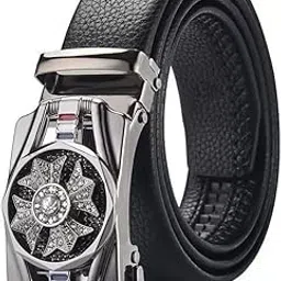 B_B ENTERPRISE MEN'S BELT FOR REGULAR USE FGT-PULLEY01 BELT BLACK-picture-32
