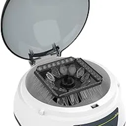 LAB FISH Mini Centrifuge Machine 7000 RPM 3286 xg RCF Microcentrifuge W/ 3-in1 Rotor 0.2ml/0.5ml/1.5ml/2ml Tubes for Laboratory-picture-35